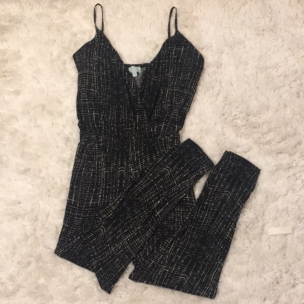 Full length Romper with pockets and adj. straps